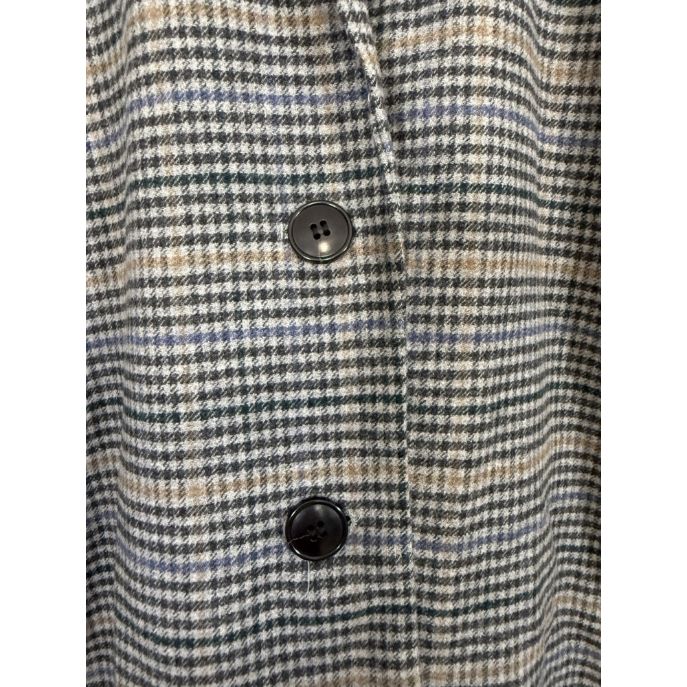 Madewell Dorset Plaid Wool Blend Blazer Size XL Women Oversized Academia Preppy - Picture 8 of 11